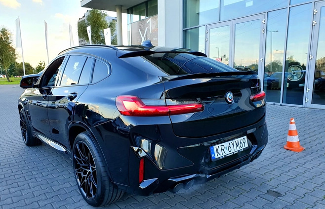 BMW X4 M cena 430500 przebieg: 31000, rok produkcji 2022 z Kraków małe 379